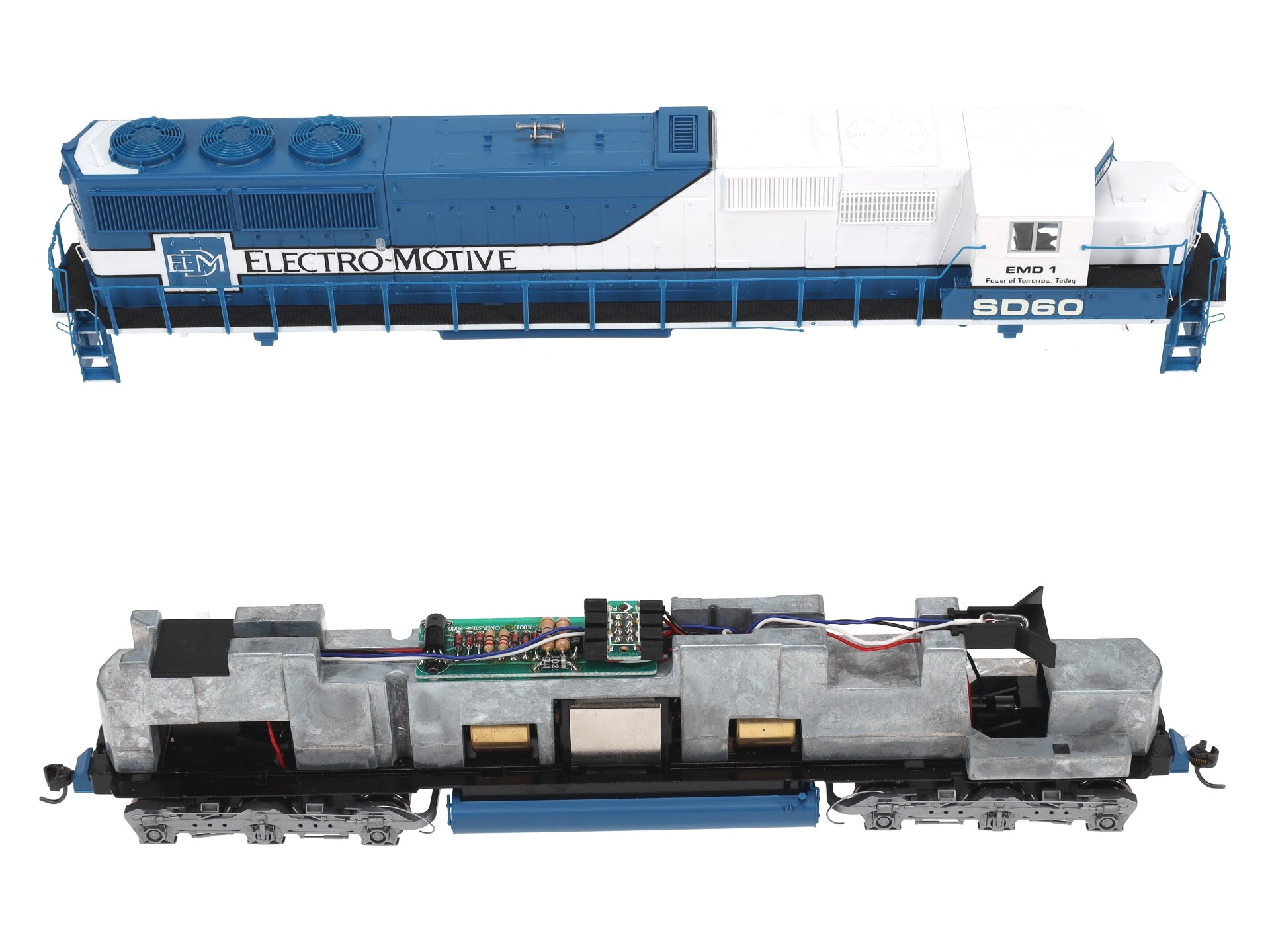 Proto 2000 23486 HO Scale Electro-Motive Division SD60 Demonstrator Diesel #EMD1 NIB