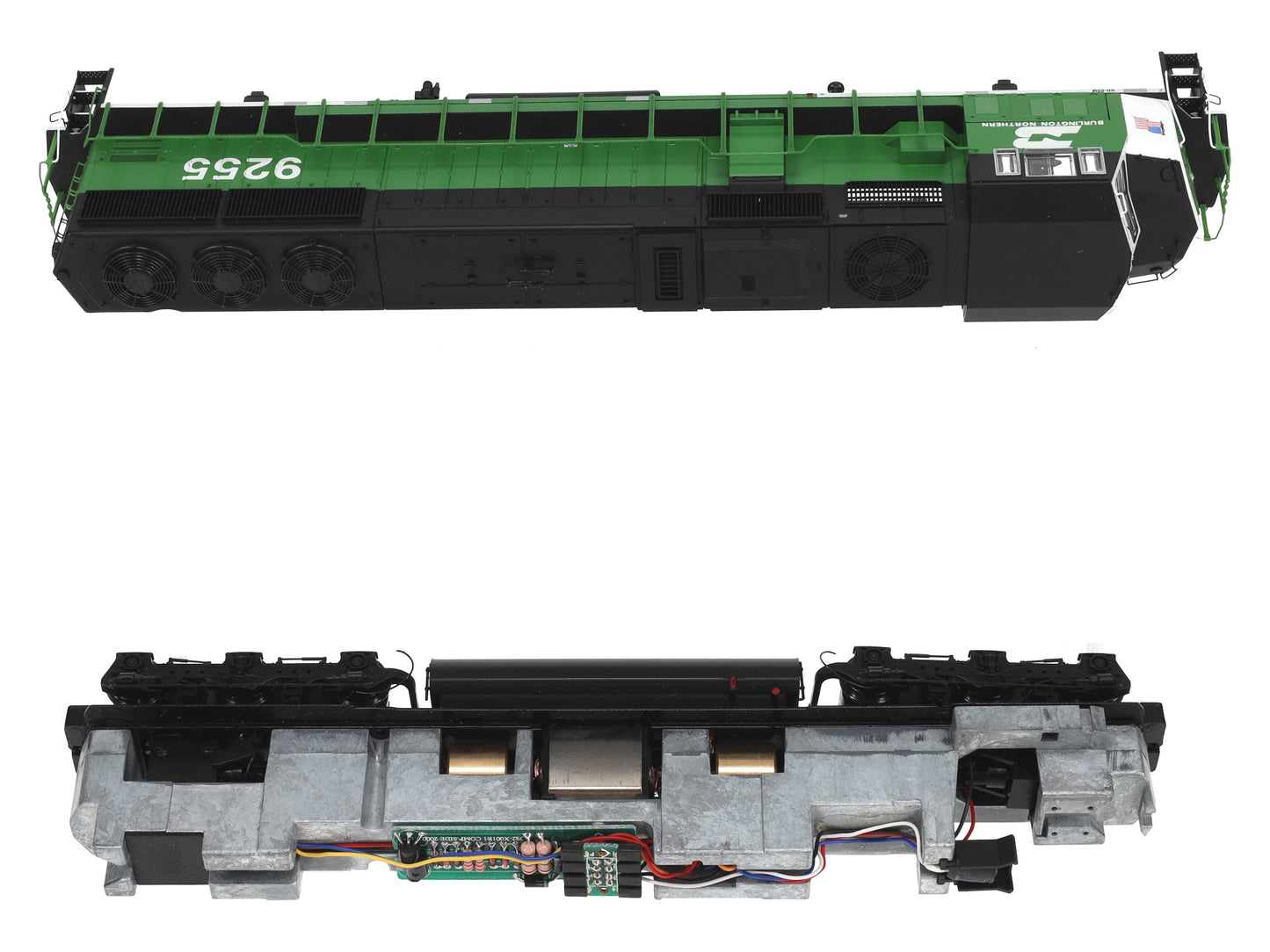 Proto 2000 30170 HO Scale Burlington Northern Diesel Locomotive #9255 NIB
