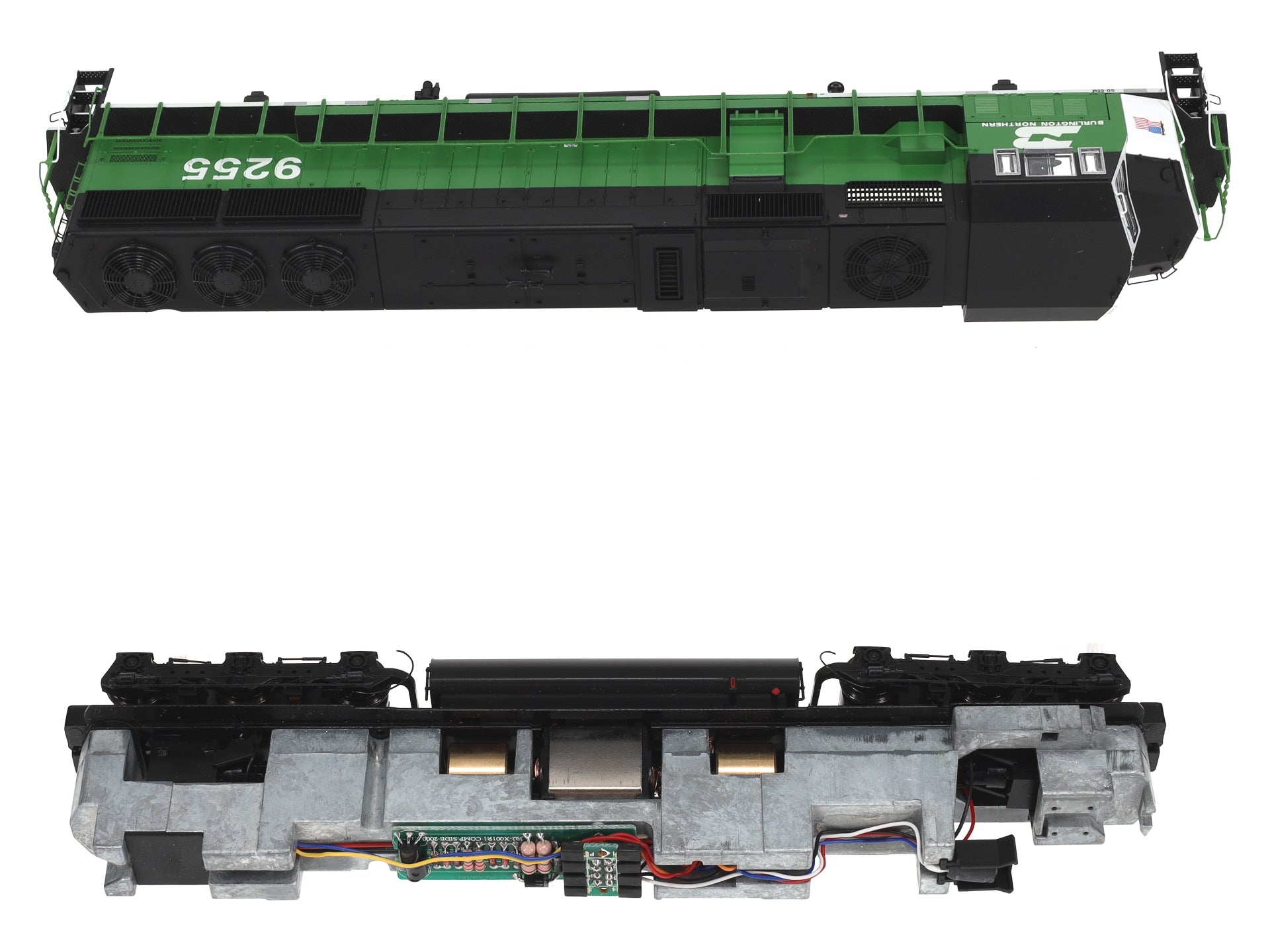 Proto 2000 30170 HO Scale Burlington Northern Diesel Locomotive #9255 NIB