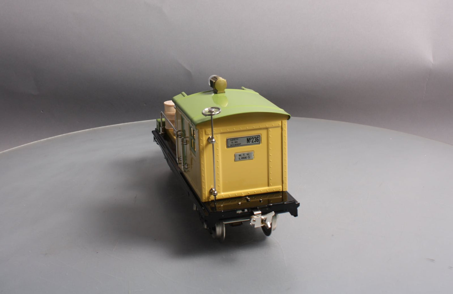 MTH 10-2002 Standard Gauge Tinplate Work Caboose #236 LN/Box