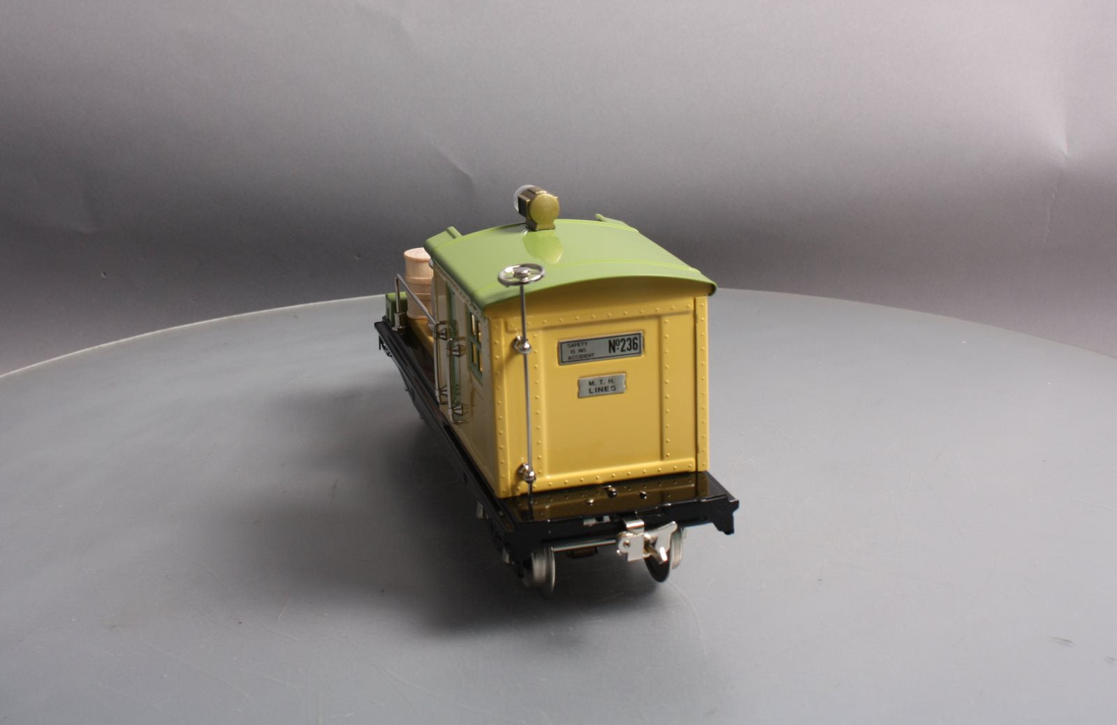 MTH 10-2002 Standard Gauge Tinplate Work Caboose #236 LN/Box