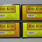 MTH 30-6131 O New Haven RailKing O-27 Streamlined Passenger Set (Set of 4) NIB