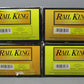 MTH 30-6131 O New Haven RailKing O-27 Streamlined Passenger Set (Set of 4) NIB