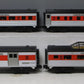 MTH 30-6131 O New Haven RailKing O-27 Streamlined Passenger Set (Set of 4) NIB