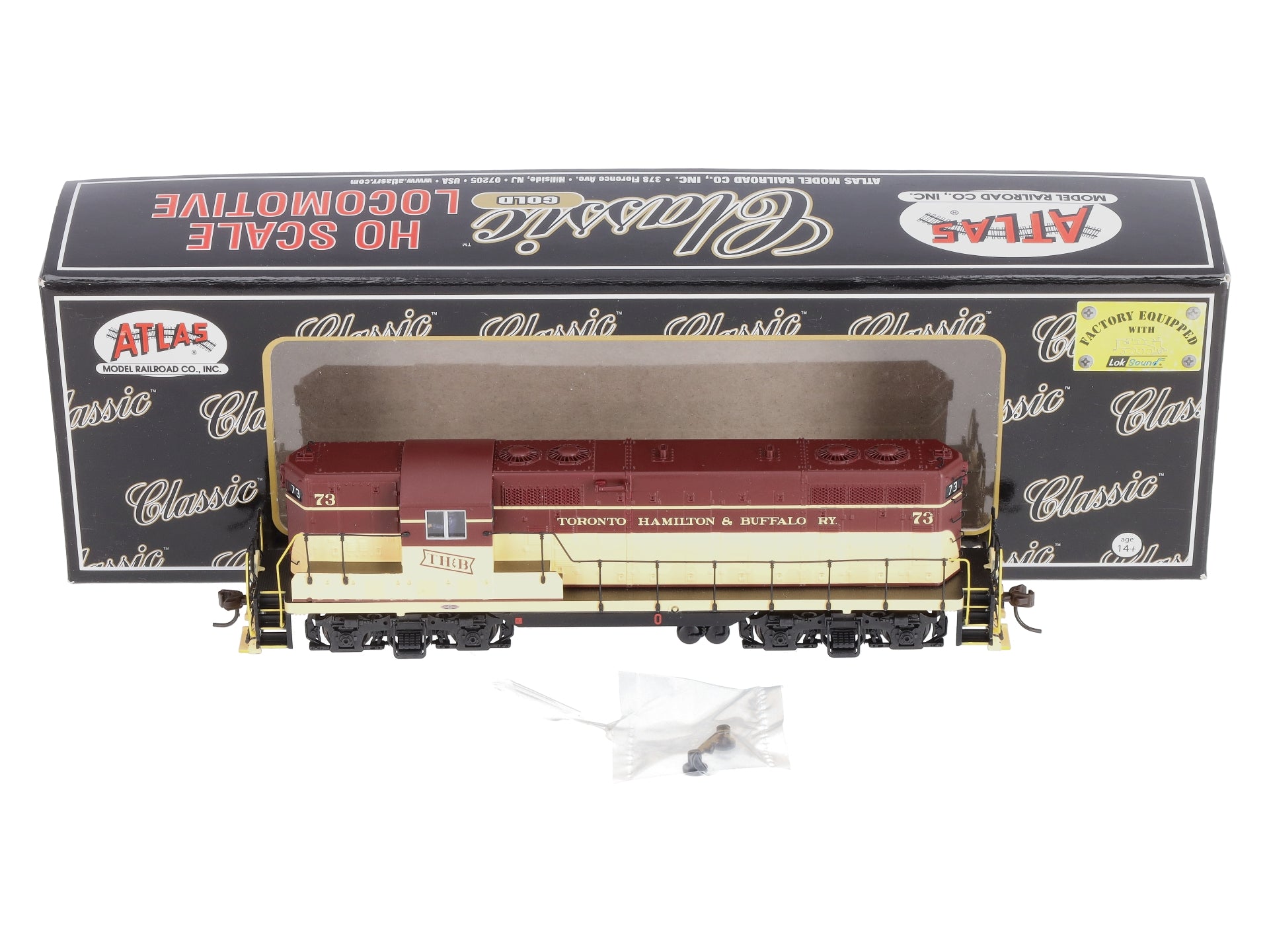 Atlas 10002048 HO TH&B GP-7 Diesel Locomotive w/ DCC