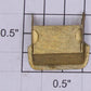 Lionel 1766-8 Brass Transition Passenger Car Step