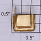 Lionel 613-9 O Scale Gold Painted Step for 600 Series Passenger Cars