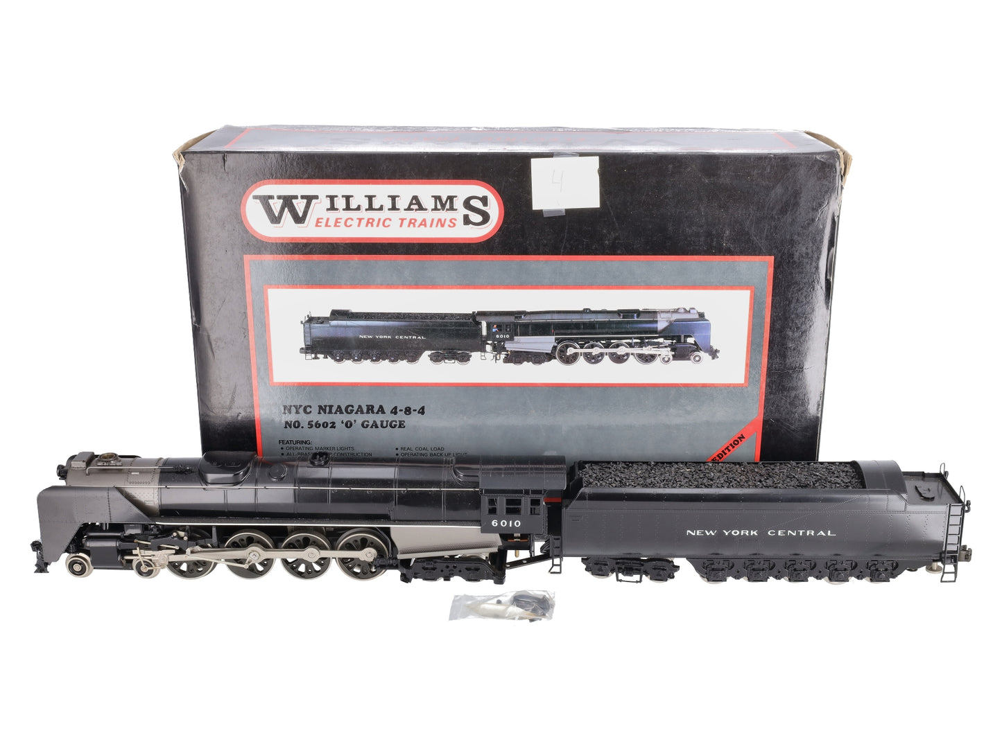Williams 5602 O Gauge NYC BRASS 4-8-4 Niagara Steam Locomotive & Tender #6010 LN/Box