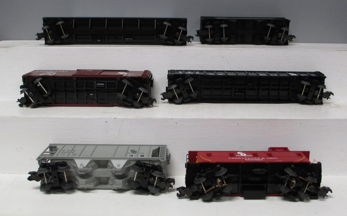 MTH 20-90015 O Gauge Chesapeake & Ohio Premier Freight 6-Car Set LN/Box