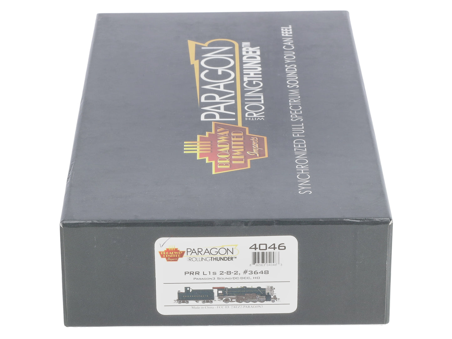 Broadway Limited 4046 HO PRR L1s 2-8-2 Steam Locomotive w/Sound/DC/DCC #3648
