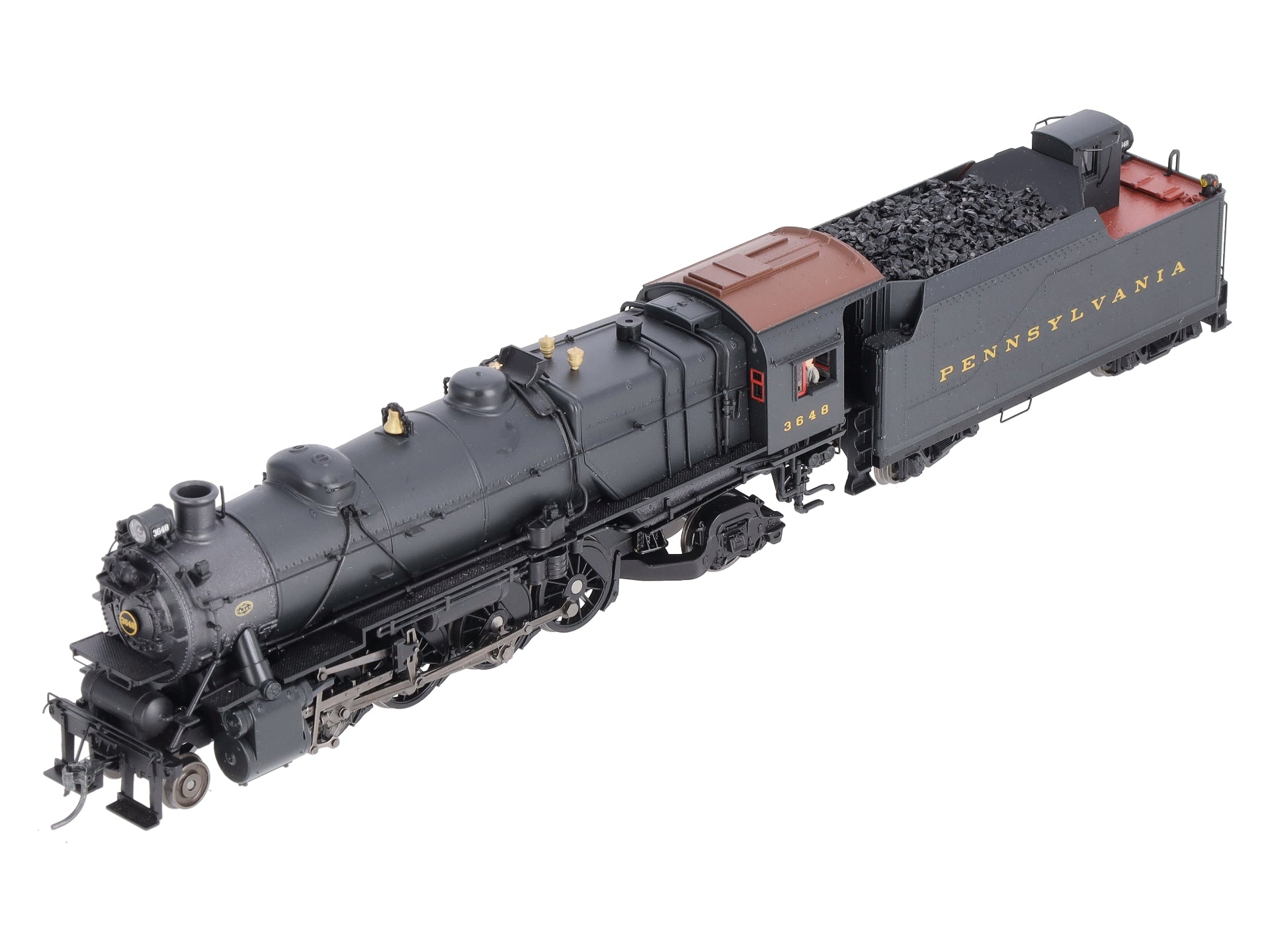 Broadway Limited 4046 HO PRR L1s 2-8-2 Steam Locomotive w/Sound/DC/DCC #3648