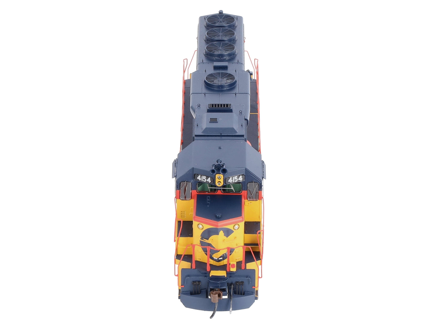 Athearn G65758 HO Chessie/B&O GP40-2 Diesel Locomotive with DCC & Sound #4154