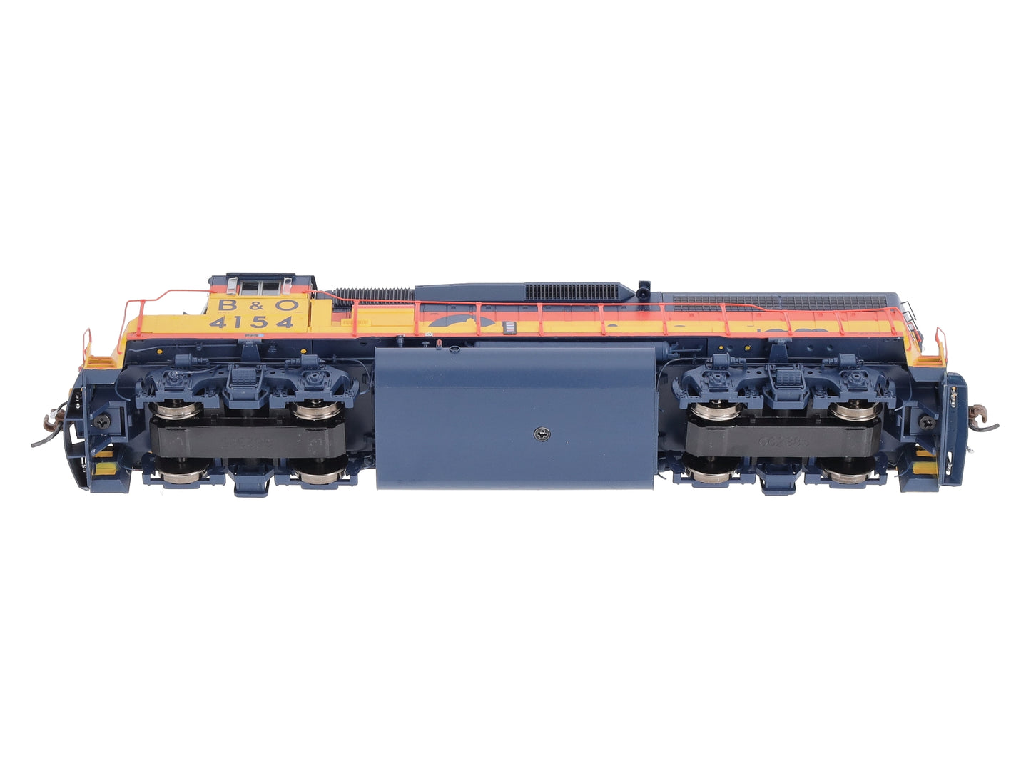 Athearn G65758 HO Chessie/B&O GP40-2 Diesel Locomotive with DCC & Sound #4154