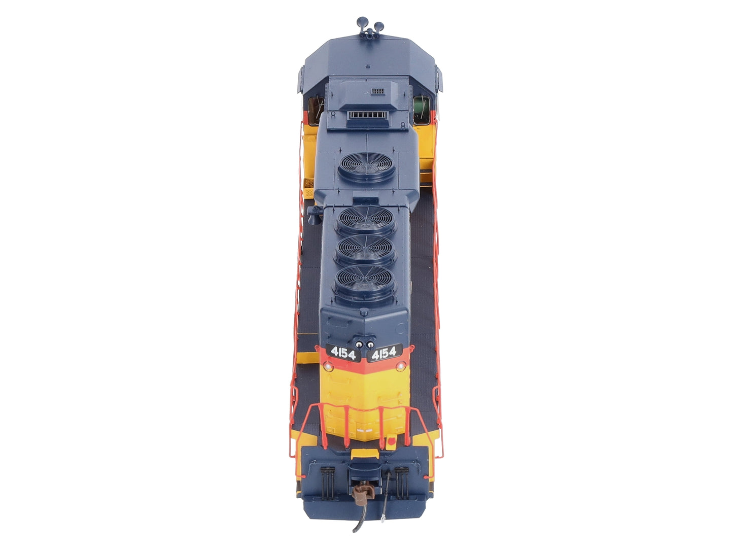 Athearn G65758 HO Chessie/B&O GP40-2 Diesel Locomotive with DCC & Sound #4154