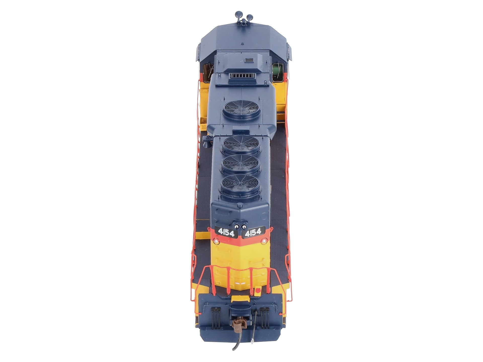 Athearn G65758 HO Chessie/B&O GP40-2 Diesel Locomotive with DCC & Sound #4154