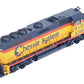 Athearn G65758 HO Chessie/B&O GP40-2 Diesel Locomotive with DCC & Sound #4154