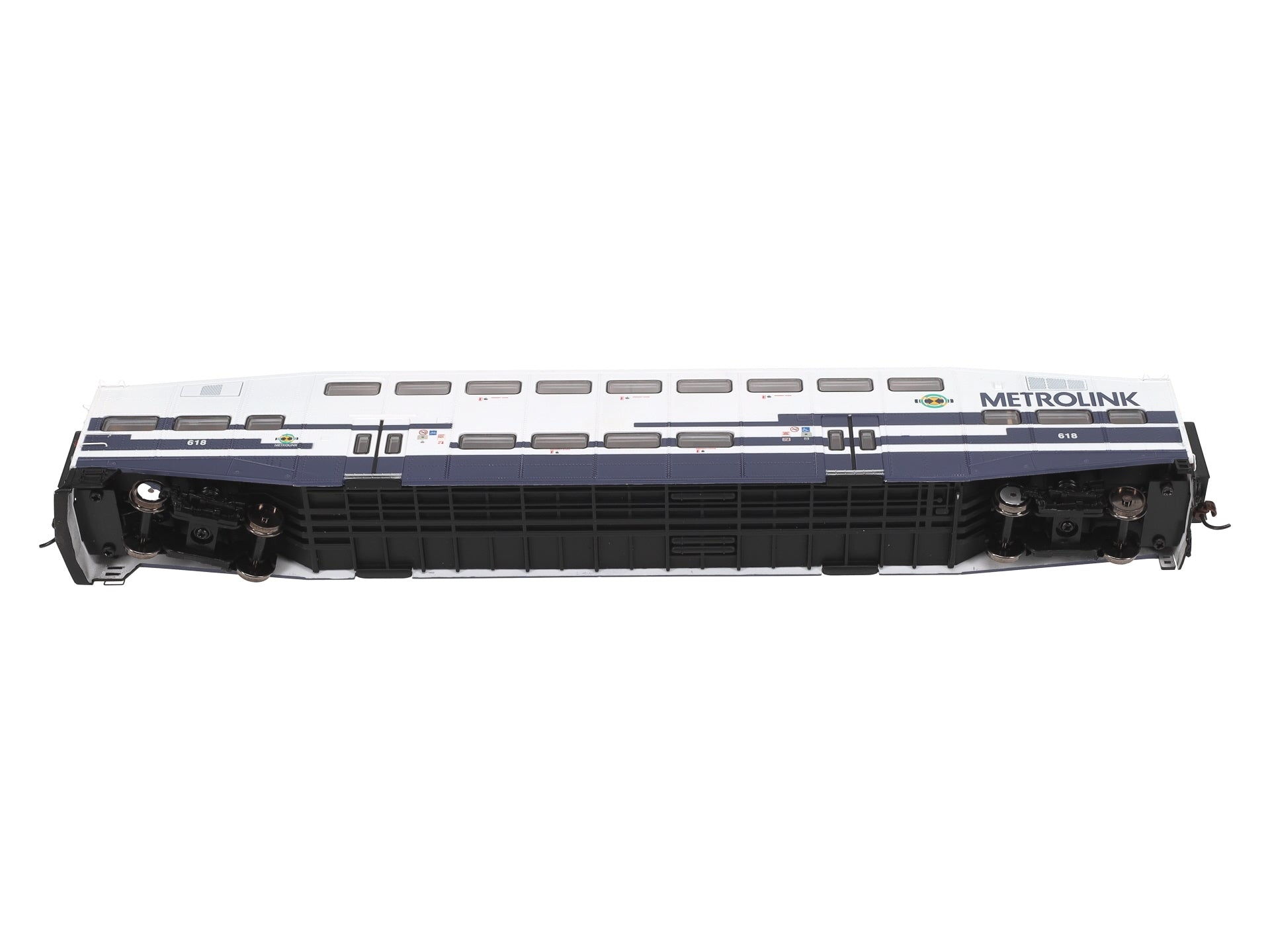 Athearn 25952 HO Metrolink Bombardier Control Car #618 – Trainz