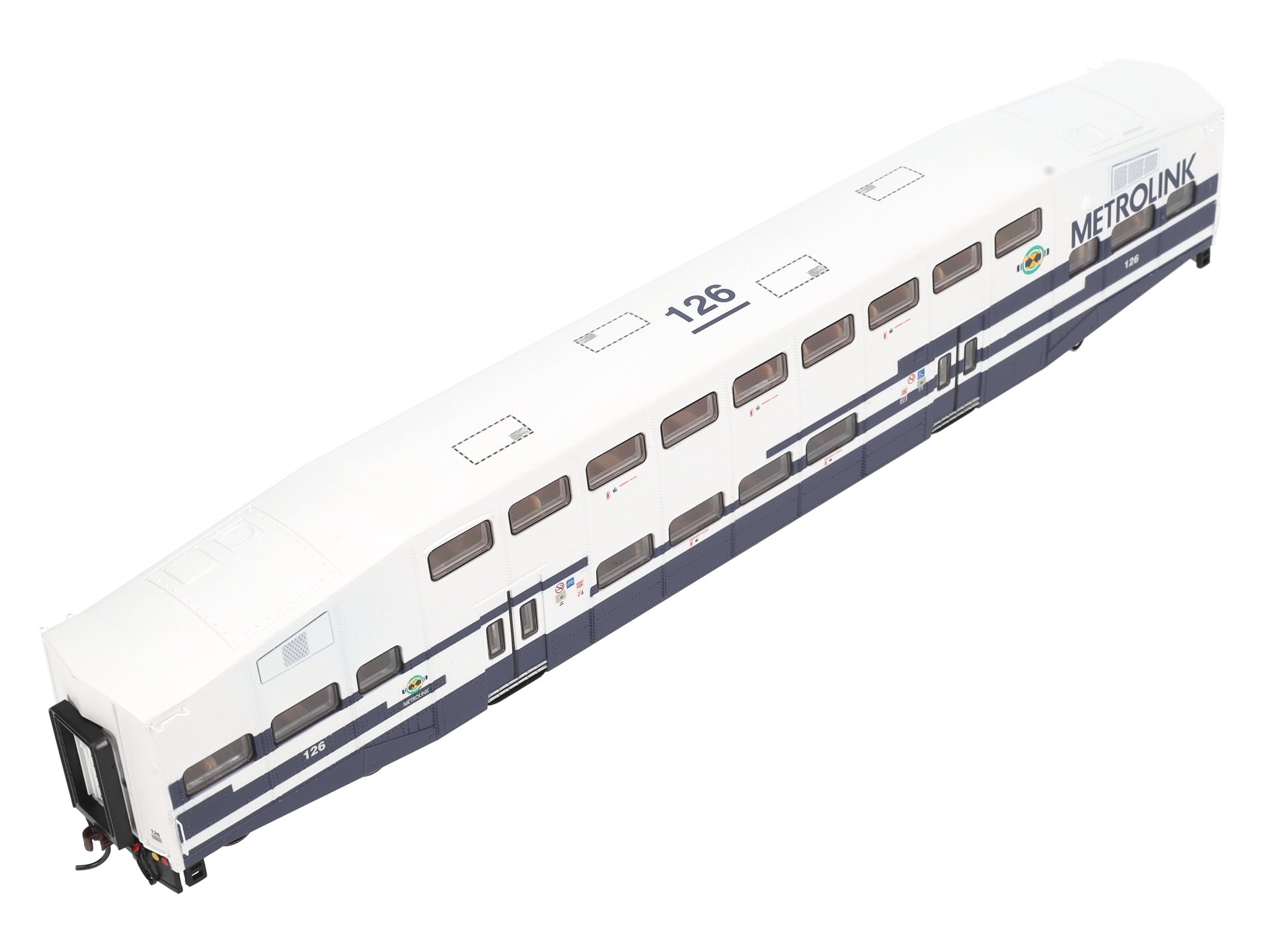Athearn 25953 HO Metrolink RTR Bombardier Coach #126