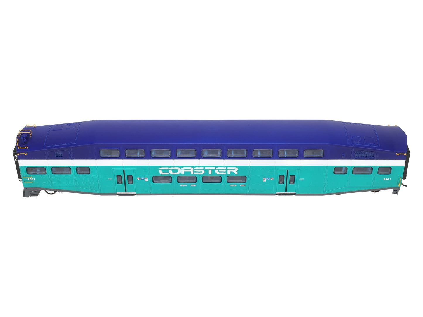 Athearn 25821 HO Coaster Bombardier Control Car #2301