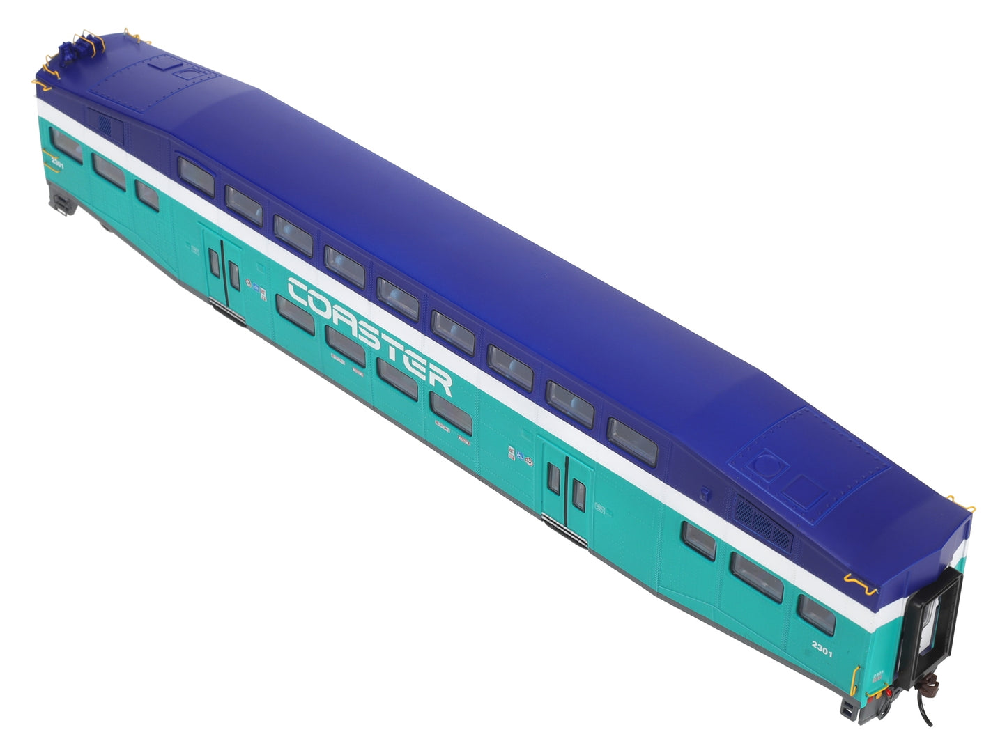 Athearn 25821 HO Coaster Bombardier Control Car #2301
