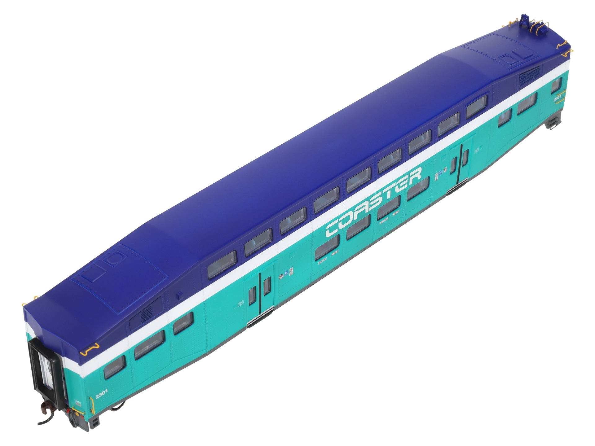 Athearn 25821 HO Coaster Bombardier Control Car #2301