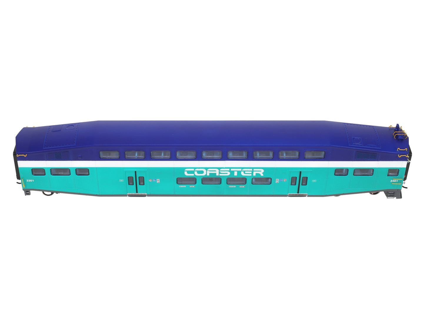 Athearn 25821 HO Coaster Bombardier Control Car #2301