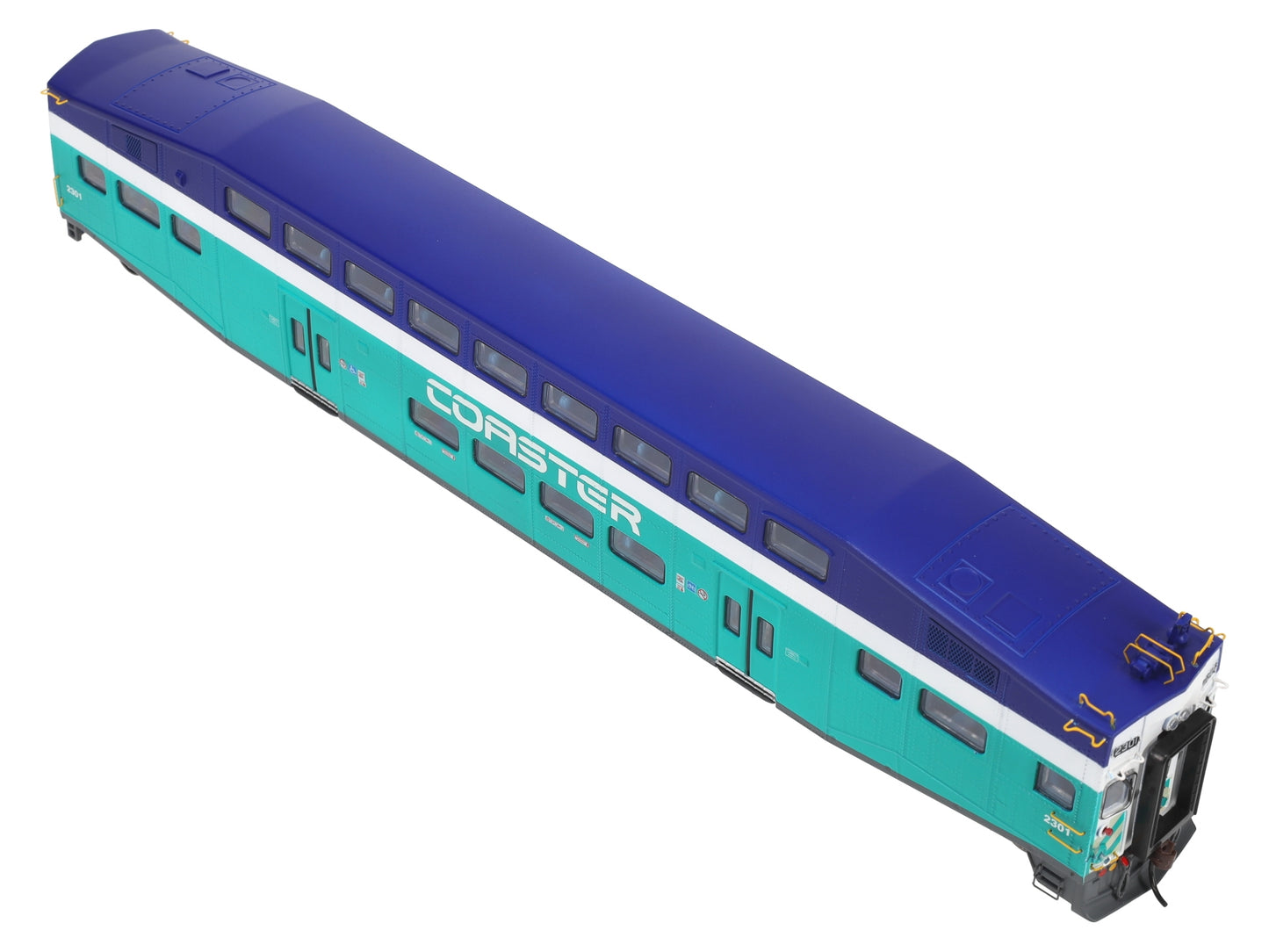 Athearn 25821 HO Coaster Bombardier Control Car #2301