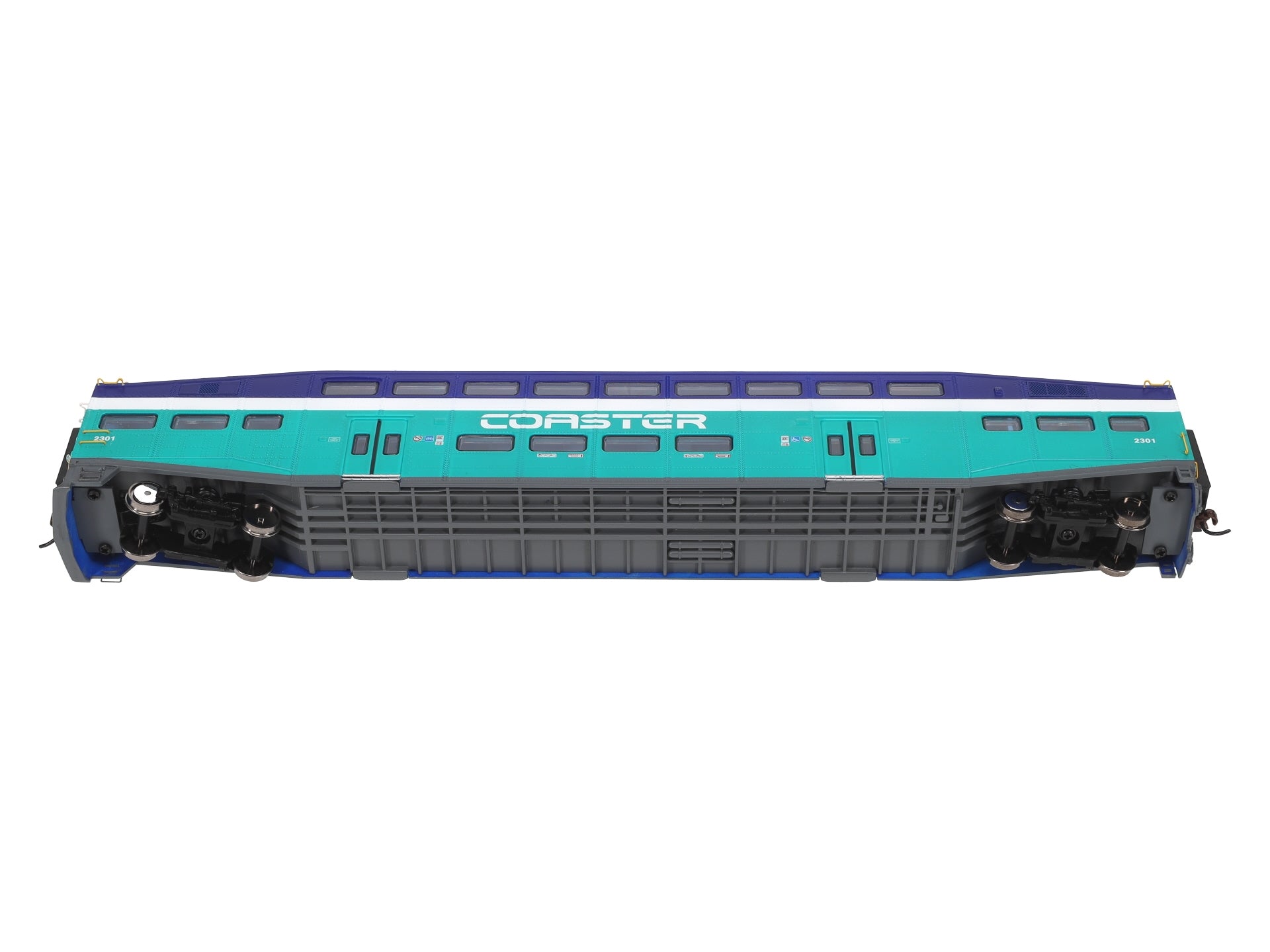 Athearn 25821 HO Coaster Bombardier Control Car #2301