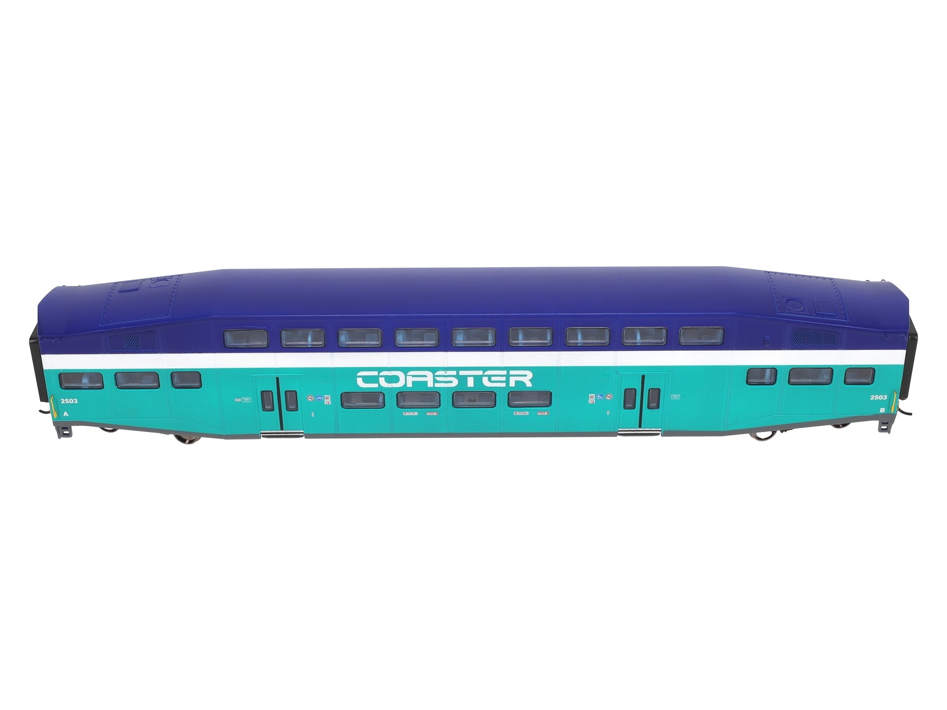 Athearn 25956 HO Coaster Bombardier Coach Car #2503
