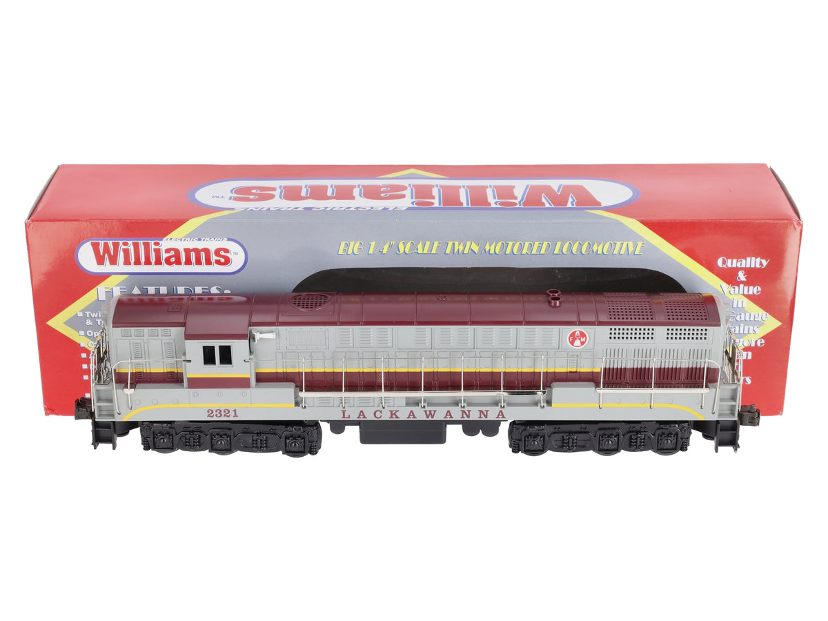 Williams FM-104 O Gauge Lackawanna FM Trainmaster Diesel Locomotive #2321 LN/Box