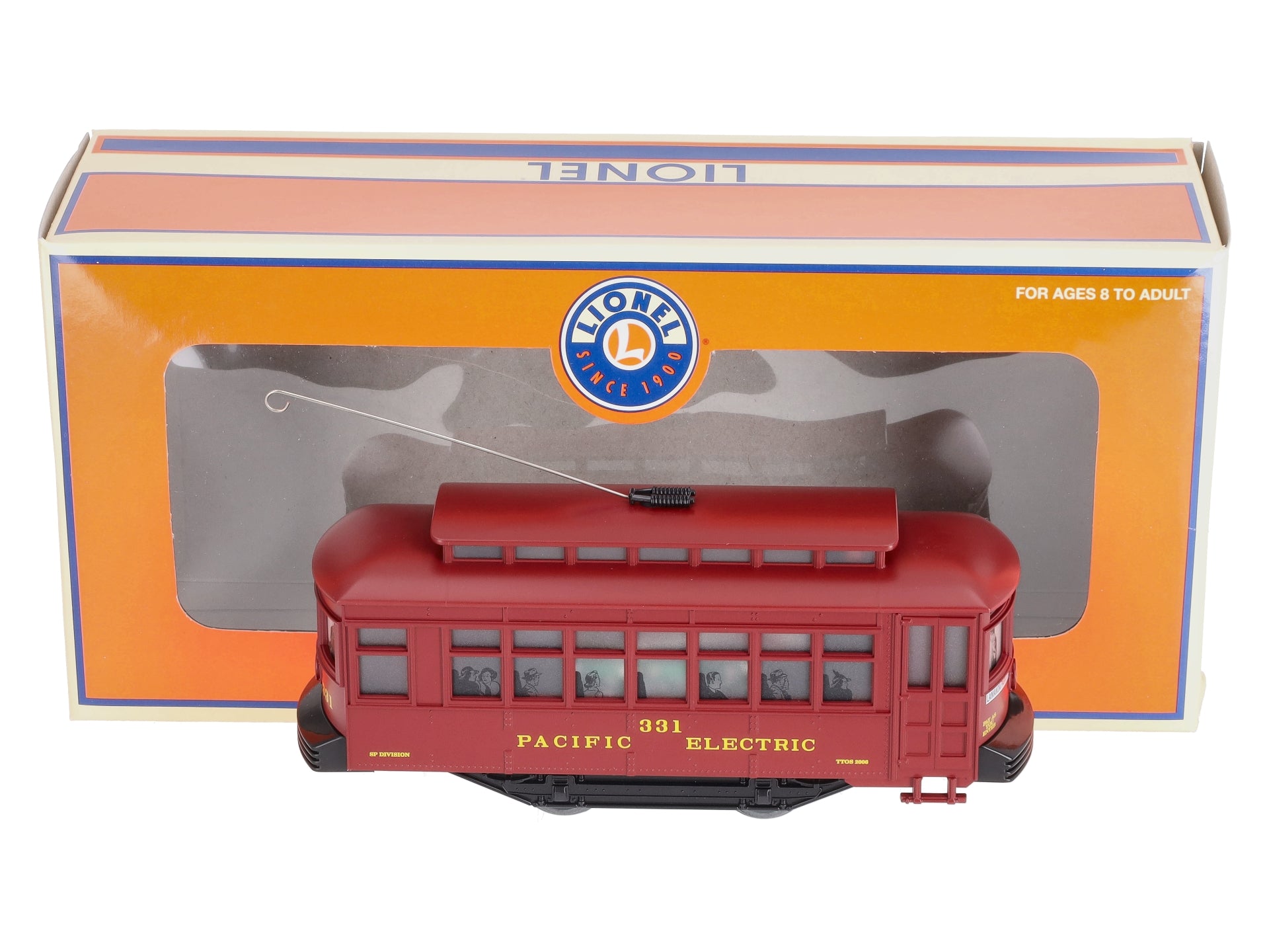 Lionel 6-52404 O 2006 T.T.O.S Southern Pacific Division Electric Birney Car #331 LN/Box