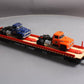 Lionel 6-58254 O Gauge LCCA 2015 P&W PS-4 Flatcar with 2 Tractor Cabs LN/Box