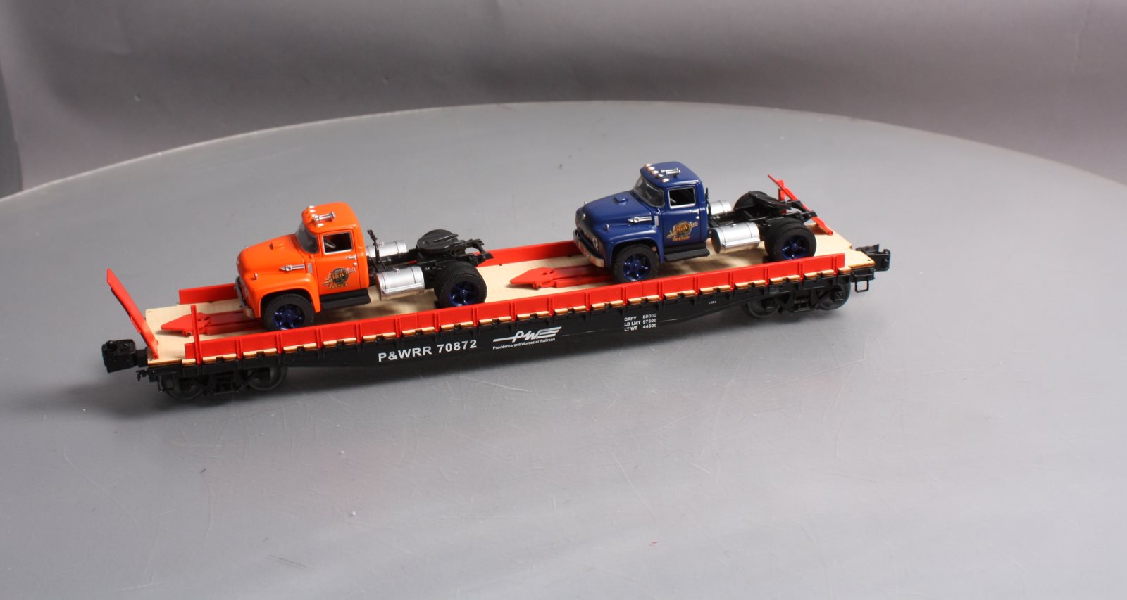 Lionel 6-58254 O Gauge LCCA 2015 P&W PS-4 Flatcar with 2 Tractor Cabs LN/Box
