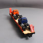 Lionel 6-58254 O Gauge LCCA 2015 P&W PS-4 Flatcar with 2 Tractor Cabs LN/Box