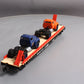 Lionel 6-58254 O Gauge LCCA 2015 P&W PS-4 Flatcar with 2 Tractor Cabs LN/Box