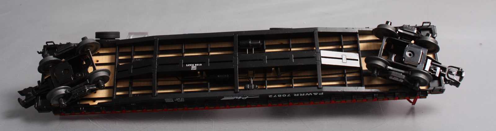 Lionel 6-58254 O Gauge LCCA 2015 P&W PS-4 Flatcar with 2 Tractor Cabs LN/Box