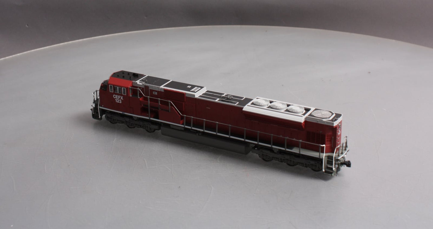 Kato 37-6361 HO Scale CEFX Leasing EMD SD90/43MAC Diesel Locomotive #123 LN/Box
