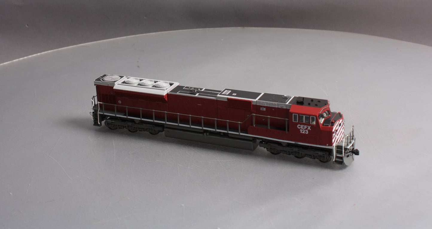 Kato 37-6361 HO Scale CEFX Leasing EMD SD90/43MAC Diesel Locomotive #123 LN/Box