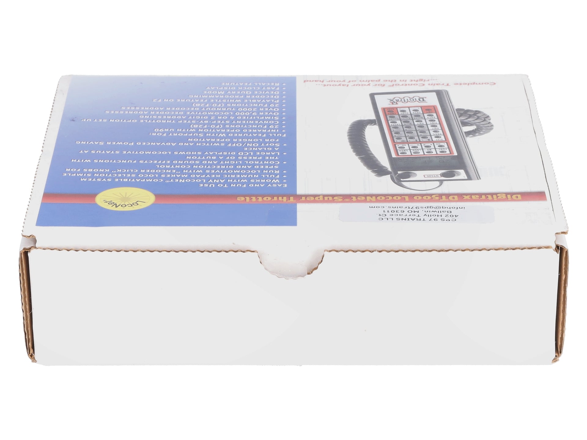 Digitrax DT500 Super Throttle with Infrared Capability – Trainz