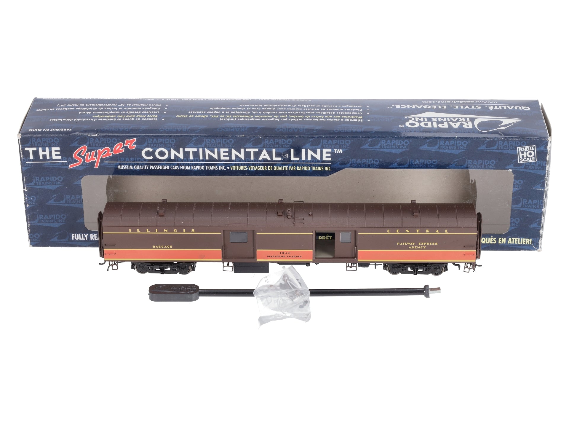 Rapido Trains 106131 HO Illinois Central 73' 6