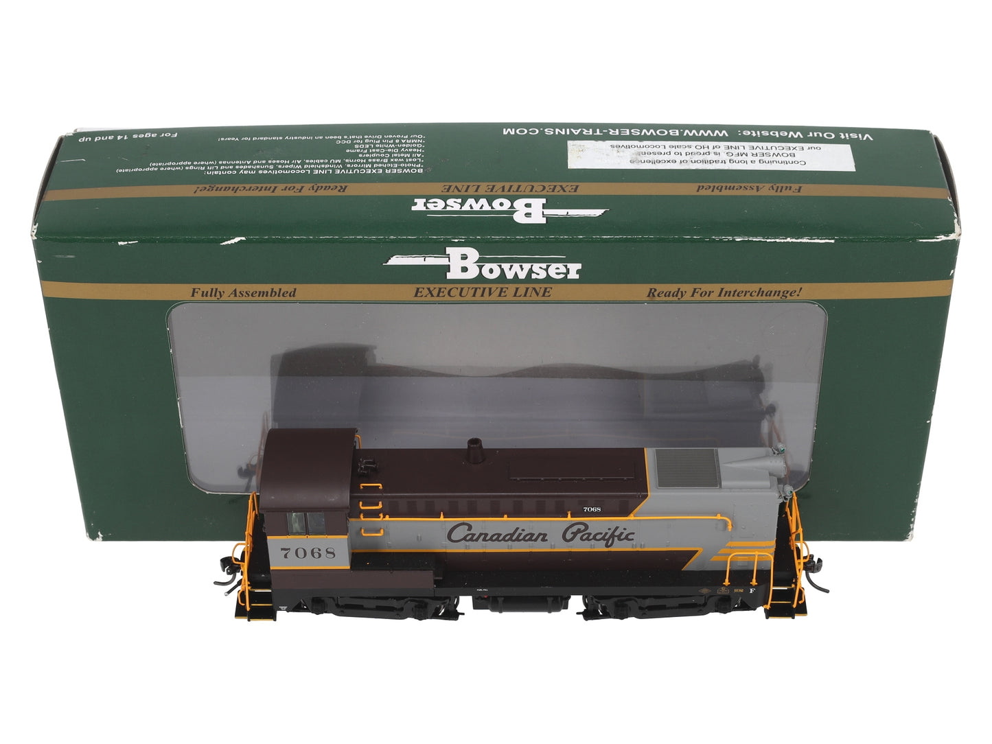 Bowser 23746 HO Canadian Pacific DS 4-4-1000 #7068 w/Sound/DC/DCC
