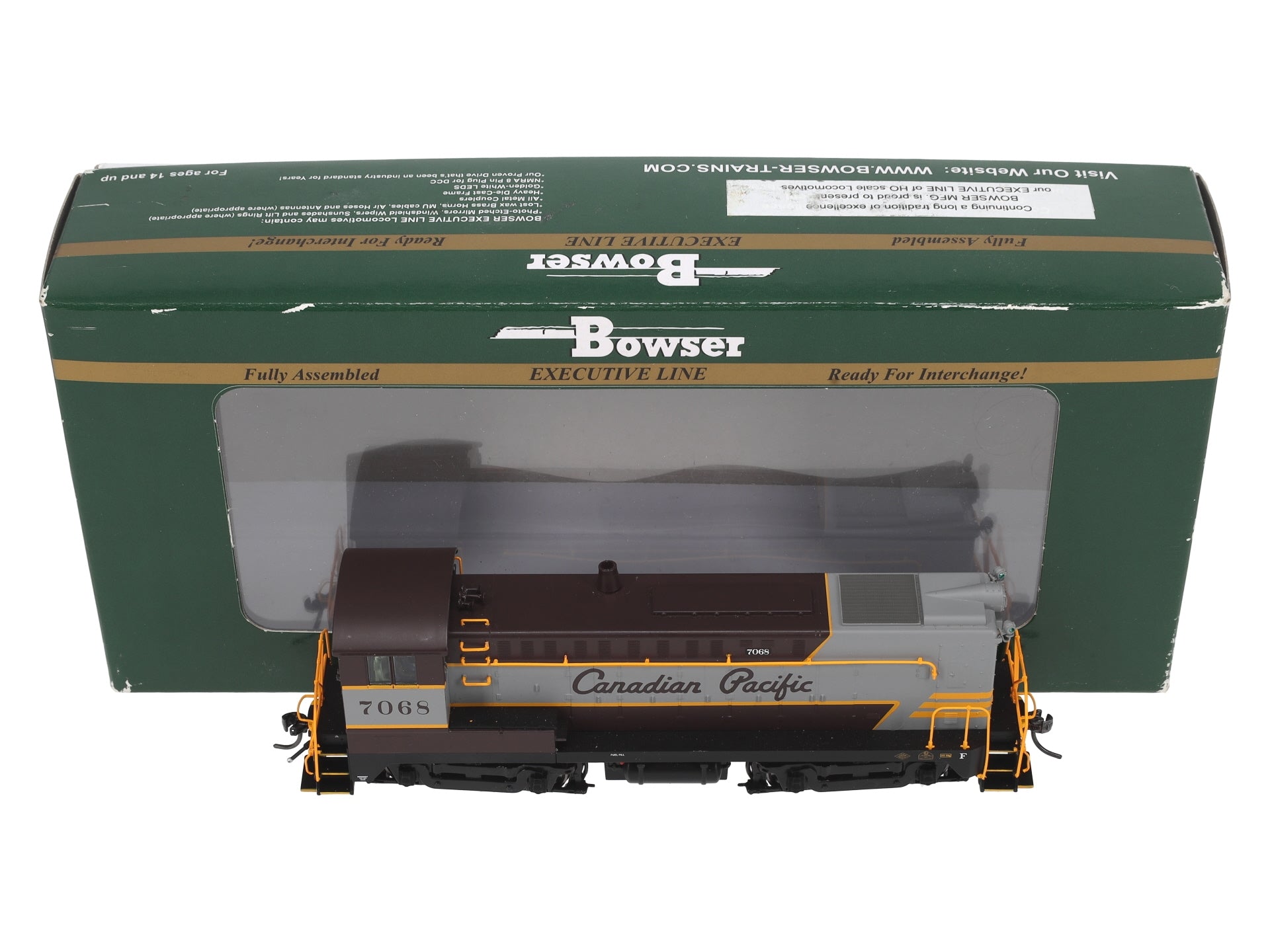 Bowser 23746 HO Canadian Pacific DS 4-4-1000 #7068 w/Sound/DC/DCC