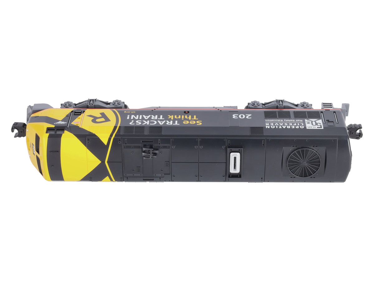 Lionel 2234220 O Gauge Amtrak Operation Life Saver P40 LionChief Plus 2.0 #203 MT/Box