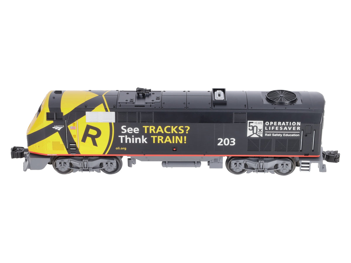 Lionel 2234220 O Gauge Amtrak Operation Life Saver P40 LionChief Plus 2.0 #203 MT/Box