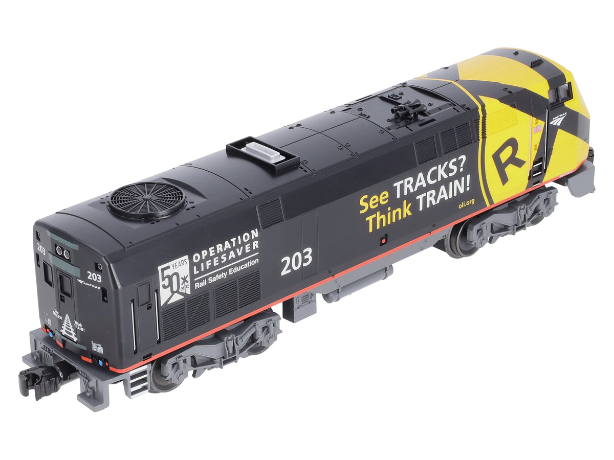 Lionel 2234220 O Gauge Amtrak Operation Life Saver P40 LionChief Plus 2.0 #203 MT/Box