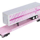 MTH 20-95396 O Cancer Awareness Flat Car w/ 40' Trailer #2019