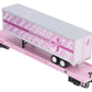 MTH 20-95396 O Cancer Awareness Flat Car w/ 40' Trailer #2019