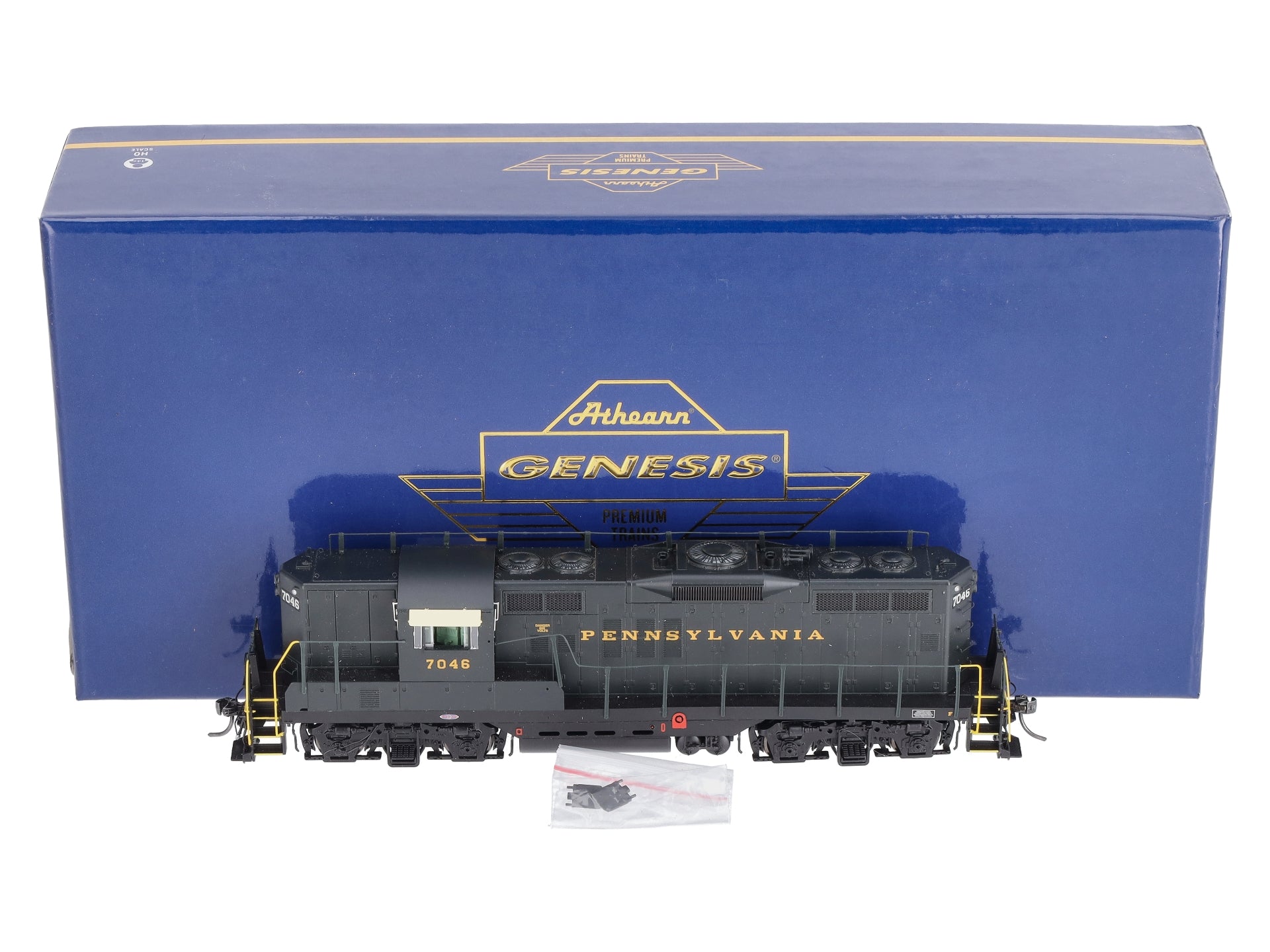 Athearn G64301 HO Pennsylvania GP9 Diesel Locomotive with DCC & Sound #7046