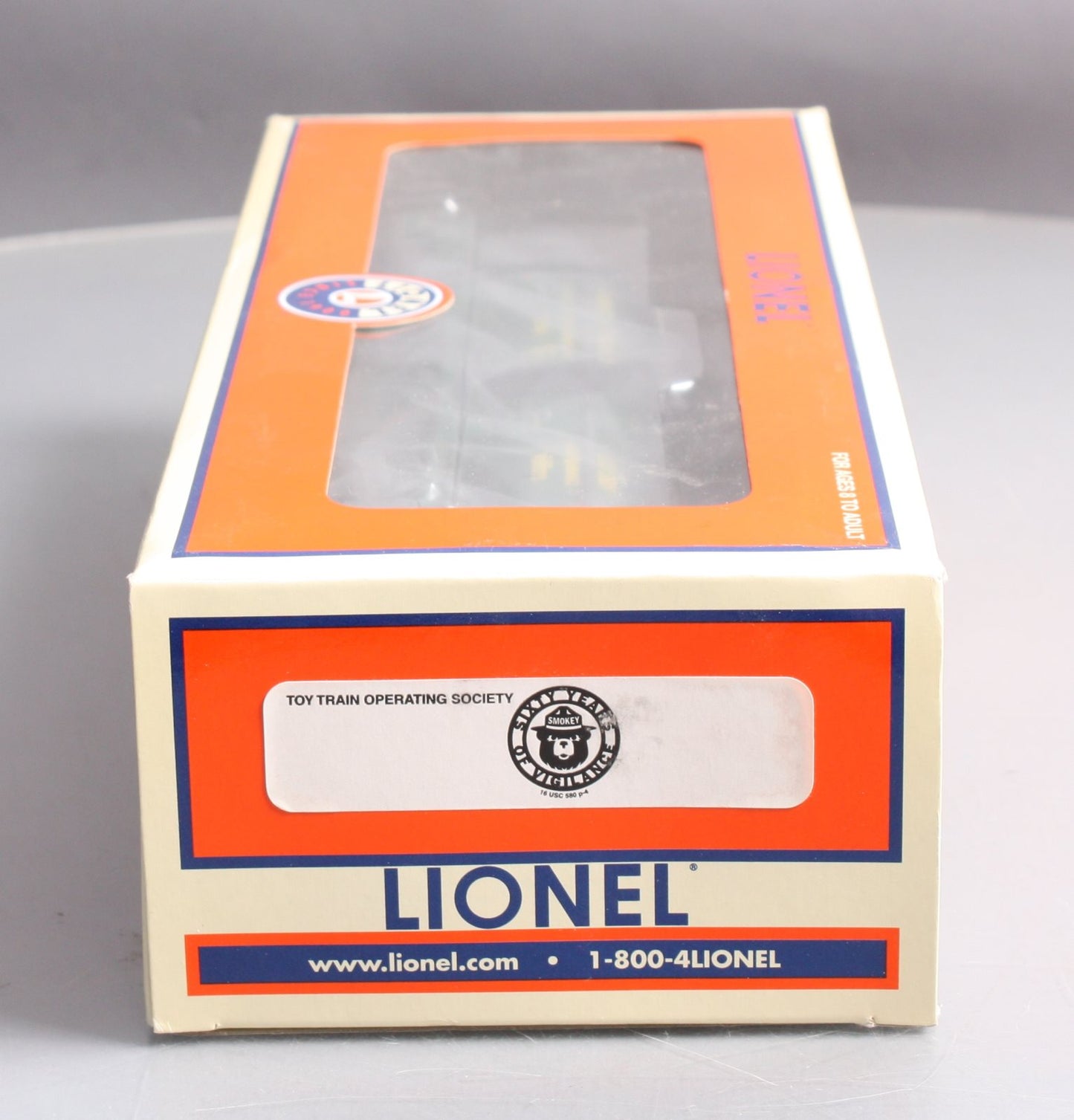 Lionel 6-52334 O Gauge Smokey Bear 60th Birthday Tank Car LN/Box