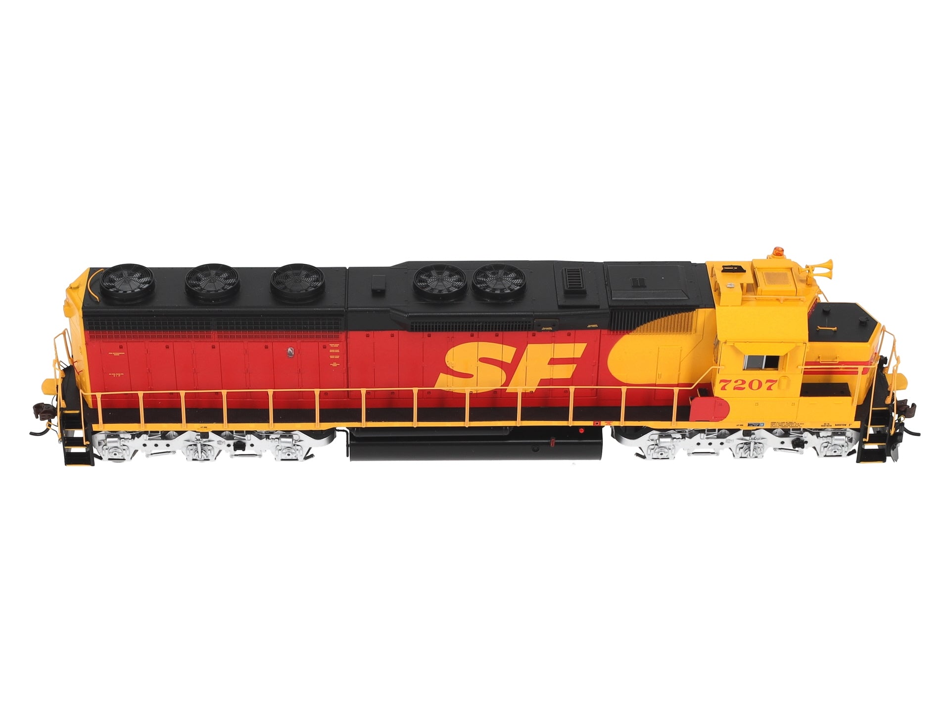 Athearn G86204 HO Santa Fe SD45-2 Diesel Locomotive #7207 w/ Sound DC/DCC